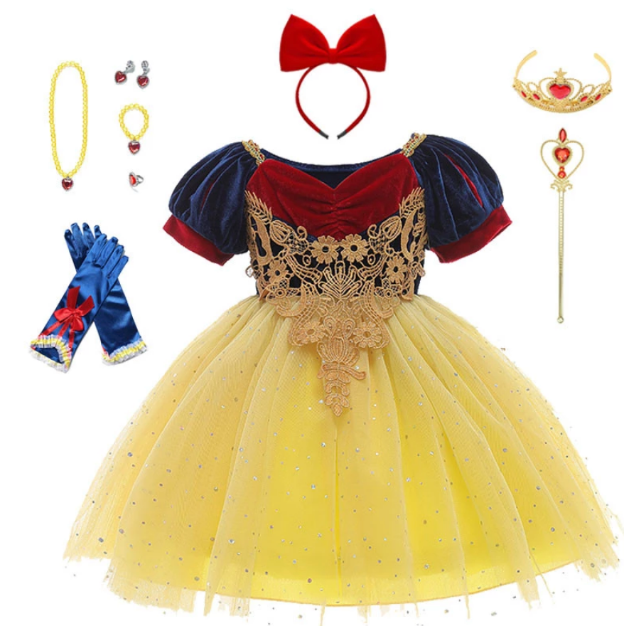 Fantasia Branca de Neve Baby