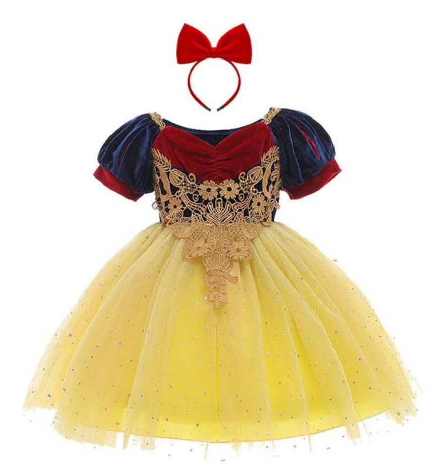Fantasia Branca de Neve Baby