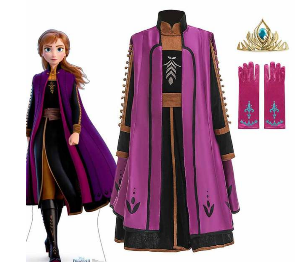 Fantasia Princesa Ana Frozen Premium Disney (Anna)