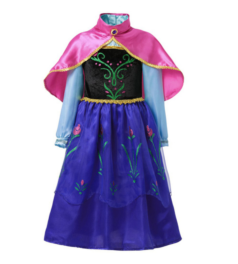 Fantasia Princesa Ana Frozen Deluxe Disney (Anna)