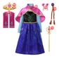 Fantasia Princesa Ana Frozen Deluxe Disney (Anna)