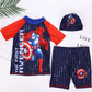 Roupa de Banho Infantil Menino Super Herois