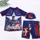 Roupa de Banho Infantil Menino Super Herois