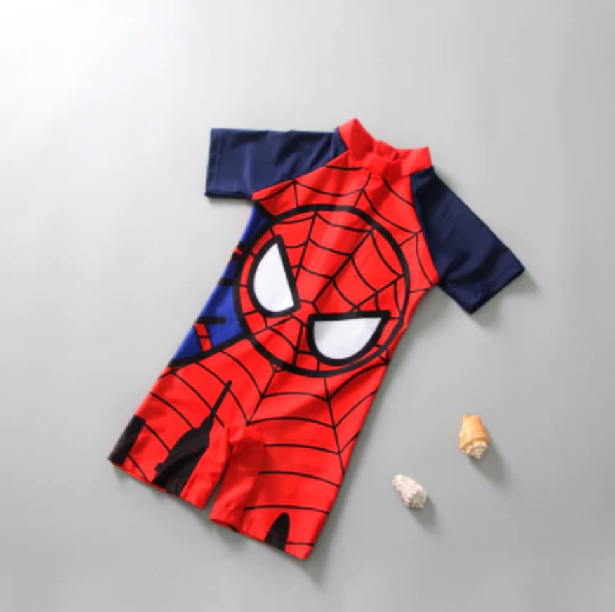 Roupa de Banho Infantil Menino Super Herois