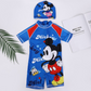 Roupa de Banho Infantil Menino Super Herois