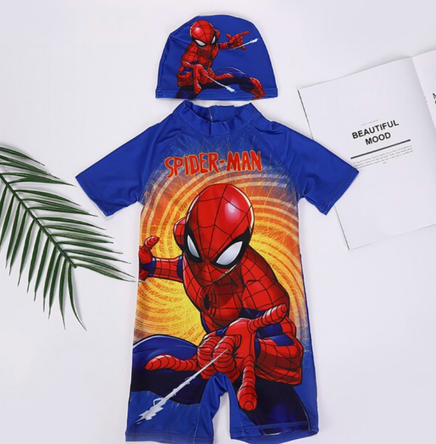 Roupa de Banho Infantil Menino Super Herois