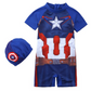 Roupa de Banho Infantil Menino Super Herois