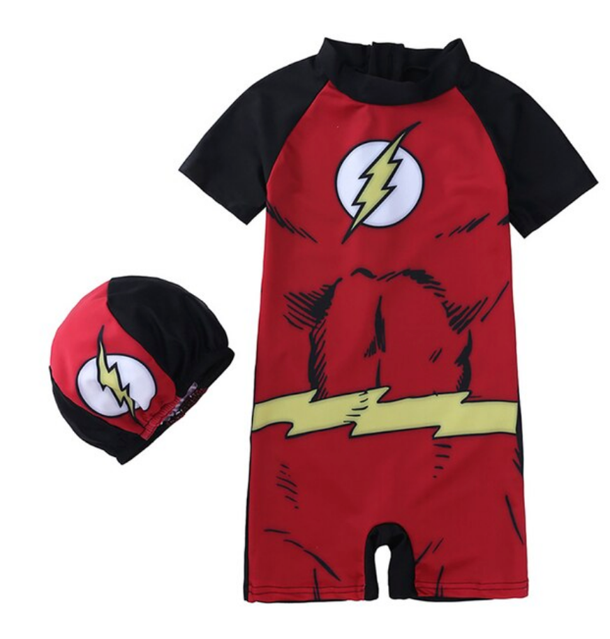 Roupa de Banho Infantil Menino Super Herois