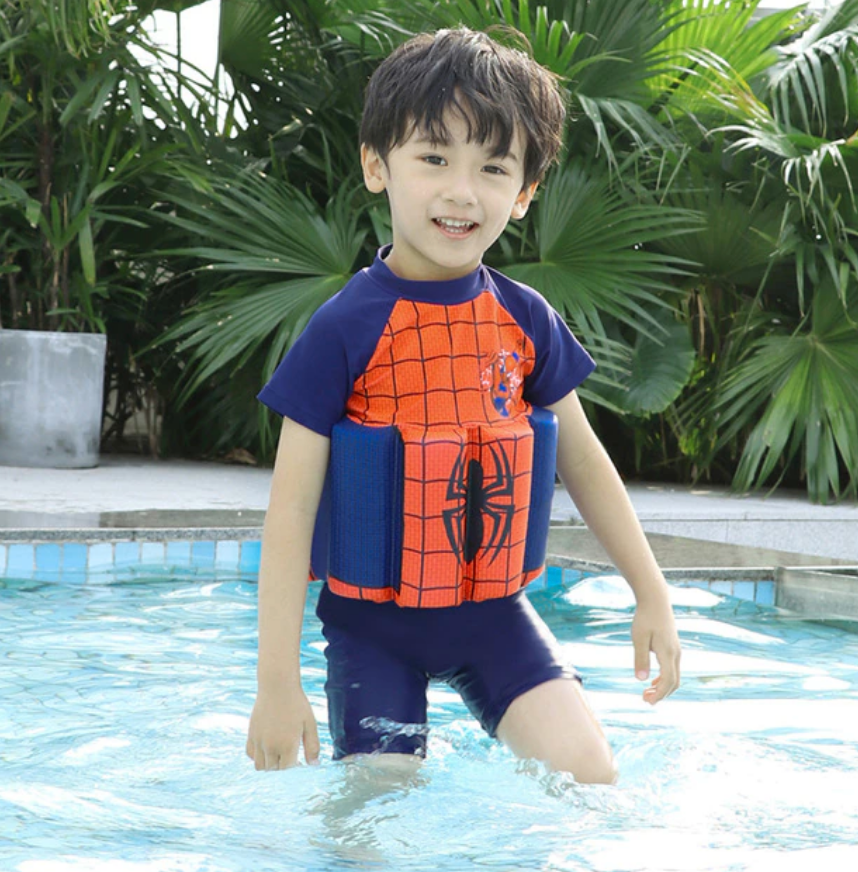 Roupa de Banho Infantil Menino Super Herois