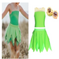 Moda Praia Conjunto Tinker Bell Sininho Fada Kids