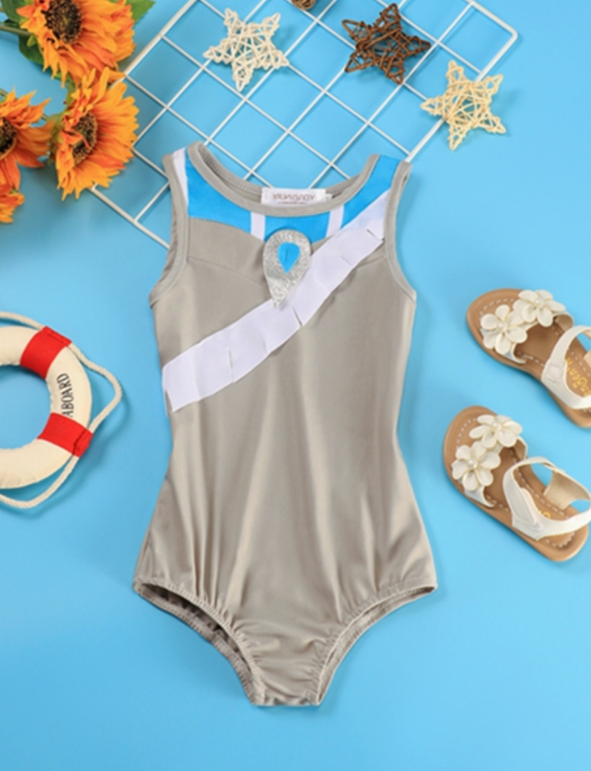 Moda Praia Maiô Pocahontas Disney Kids