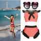 Moda Praia Conjunto Minnie Disney Kids