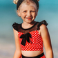 Moda Praia Conjunto Minnie Disney Kids