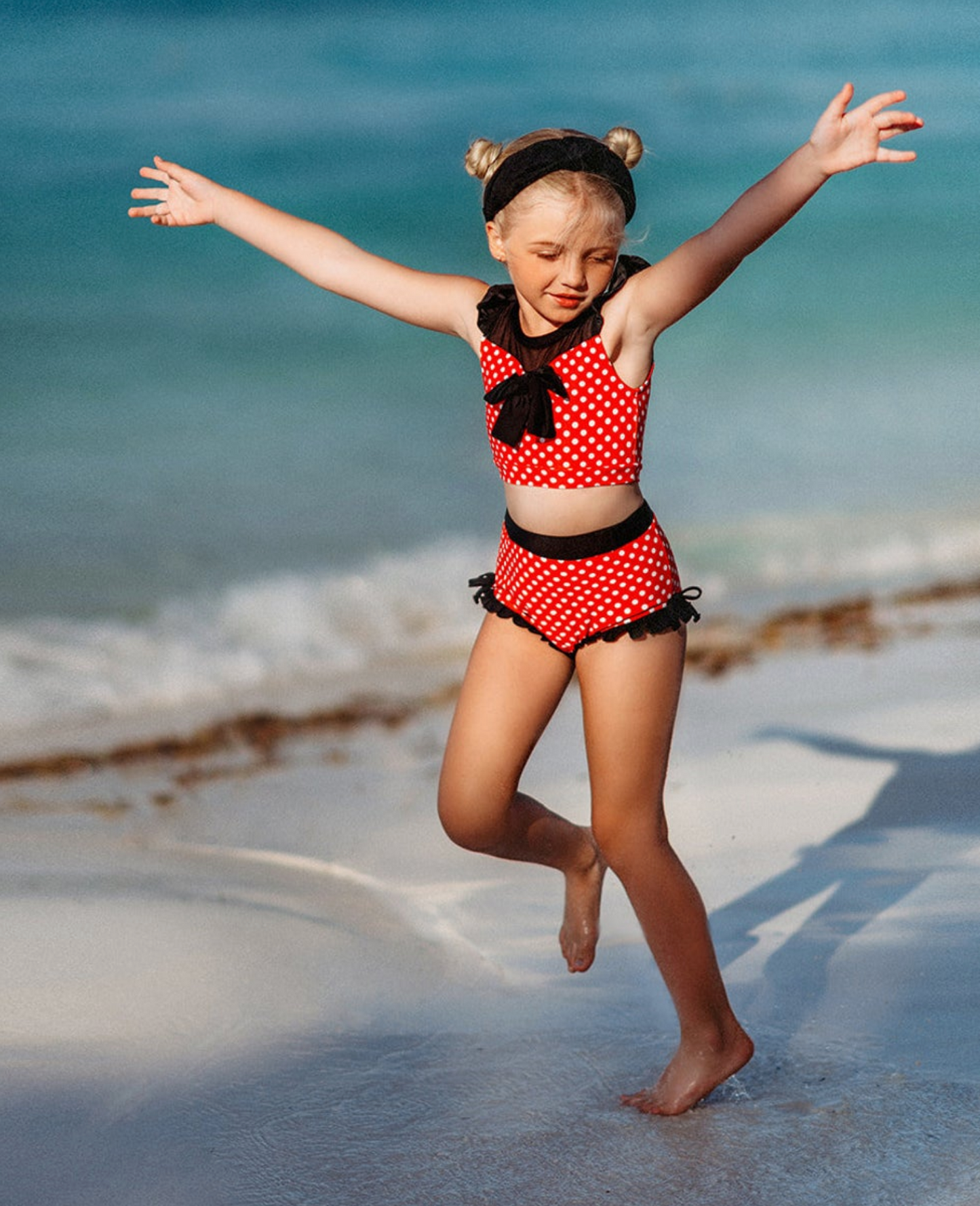 Moda Praia Conjunto Minnie Disney Kids