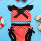 Moda Praia Conjunto Minnie Disney Kids