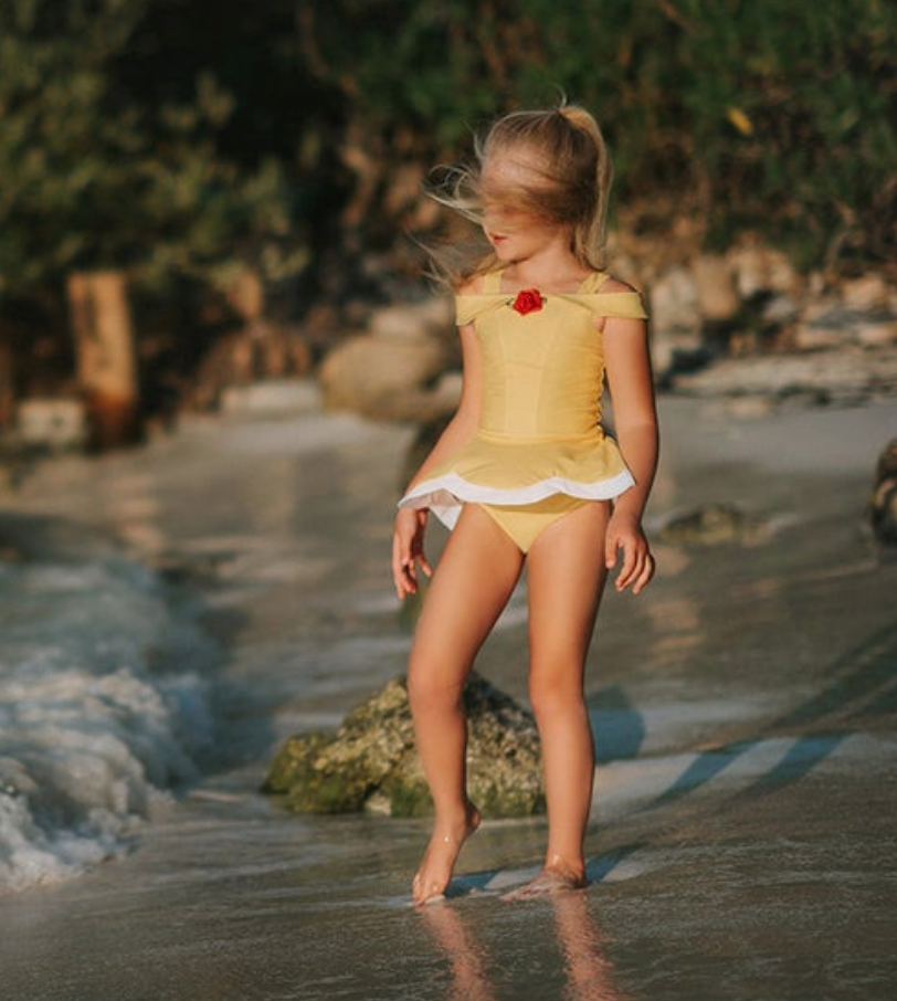 Moda Praia Maiô Bella Disney Kids