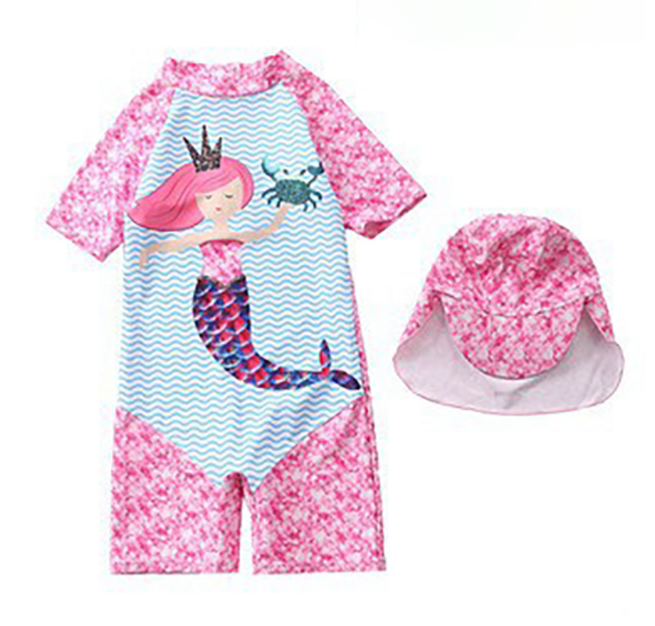 Moda Praia Macacão Disney Kids