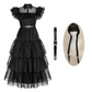 Wandinha Addams Vestido - Wednesday