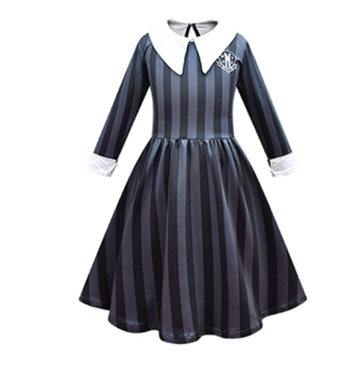Wandinha Addams Nevermore Vestido - Wednesday