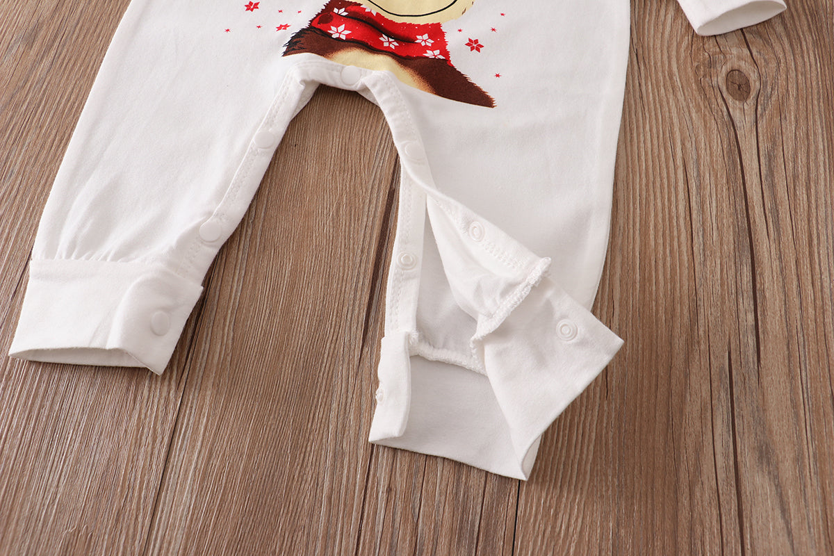 Pijama Rena Natal Familiar Infantil Bebê