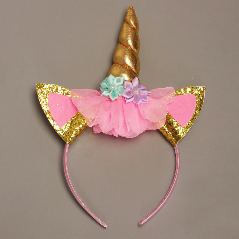 Fantasia Unicórnio Luxo Pink