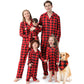 Pijama Xadrez Vermelho Natal Familiar Adulto Mamãe