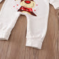 Pijama Rena Natal Familiar Infantil Bebê