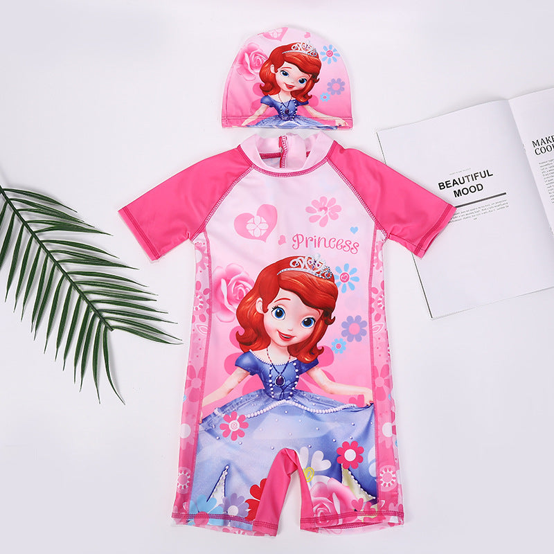 Moda Praia Macacão Disney Kids