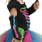 Fantasia Esqueleto Rainbow Halloween Familiar Baby