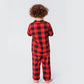 Pijama Xadrez Vermelho Natal Familiar Infantil Menino