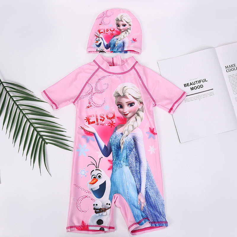 Moda Praia Macacão Disney Kids