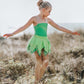 Moda Praia Conjunto Tinker Bell Sininho Fada Kids