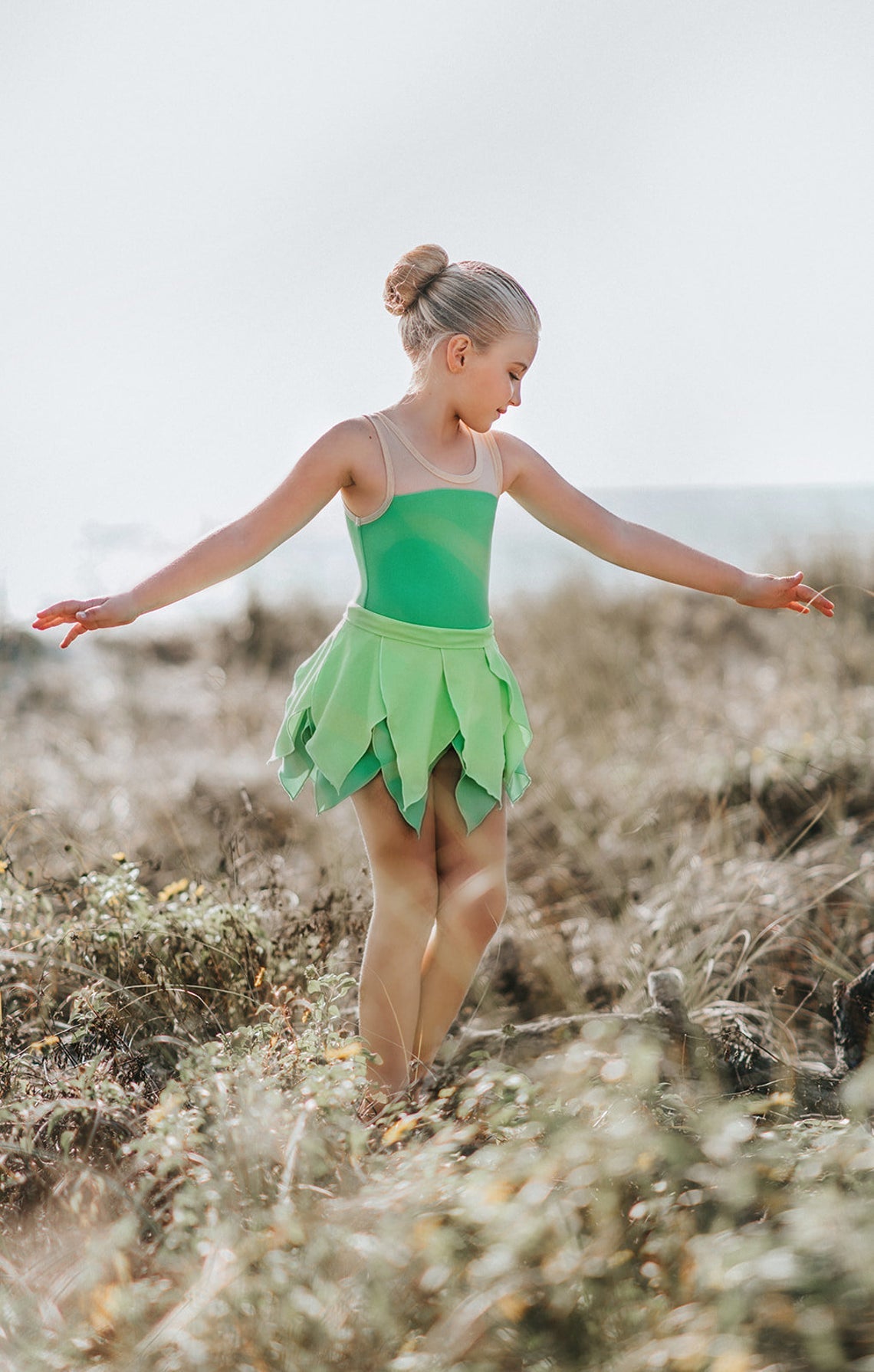 Moda Praia Conjunto Tinker Bell Sininho Fada Kids