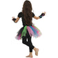 Fantasia Esqueleto Rainbow Halloween Familiar Menina