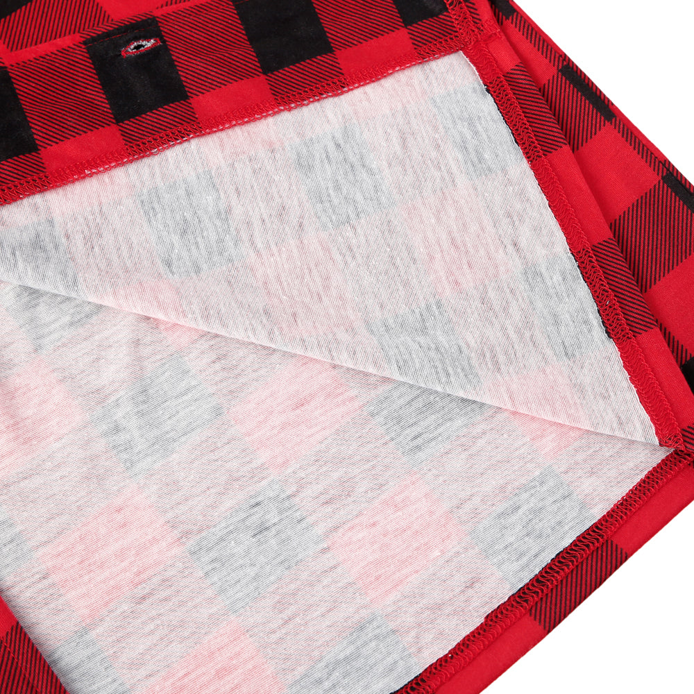 Pijama Xadrez Vermelho Natal Familiar Adulto Mamãe
