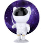 Projetor Astronauta LED Céu Estrelado