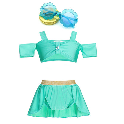 Moda Praia Conjunto Jasmine Disney Kids