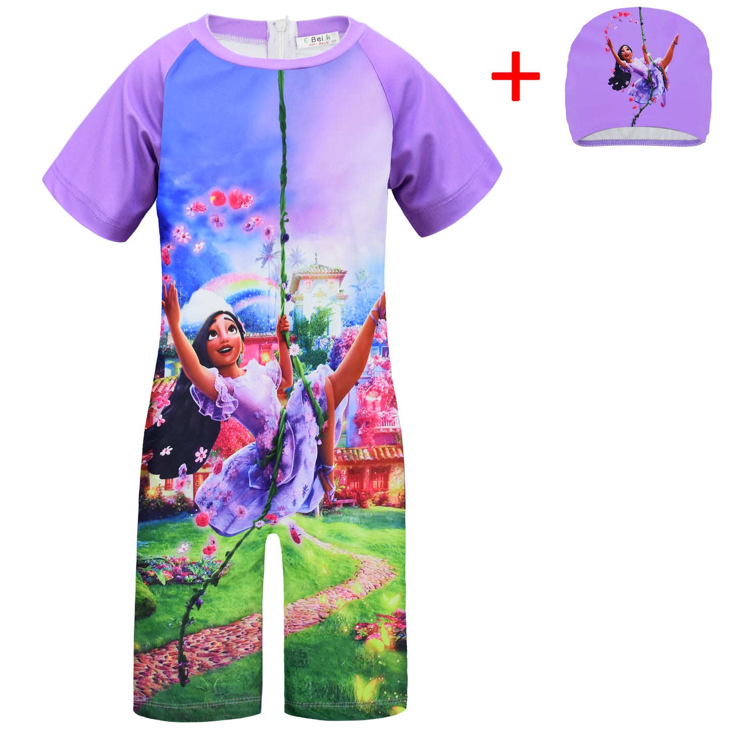 Moda Praia Macacão Disney Kids