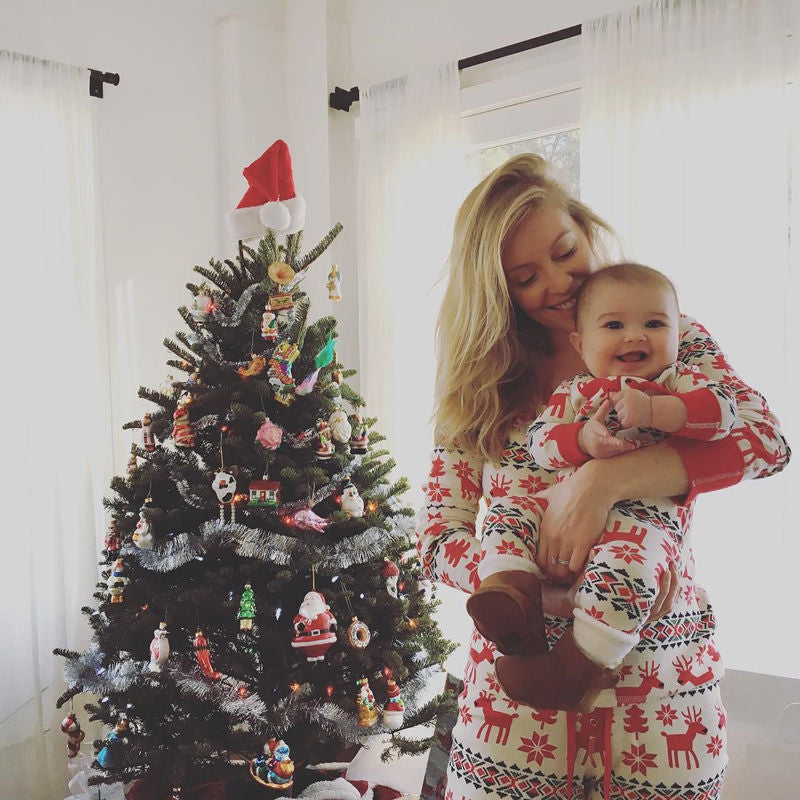 Pijama Natal Familiar infantil Bebê