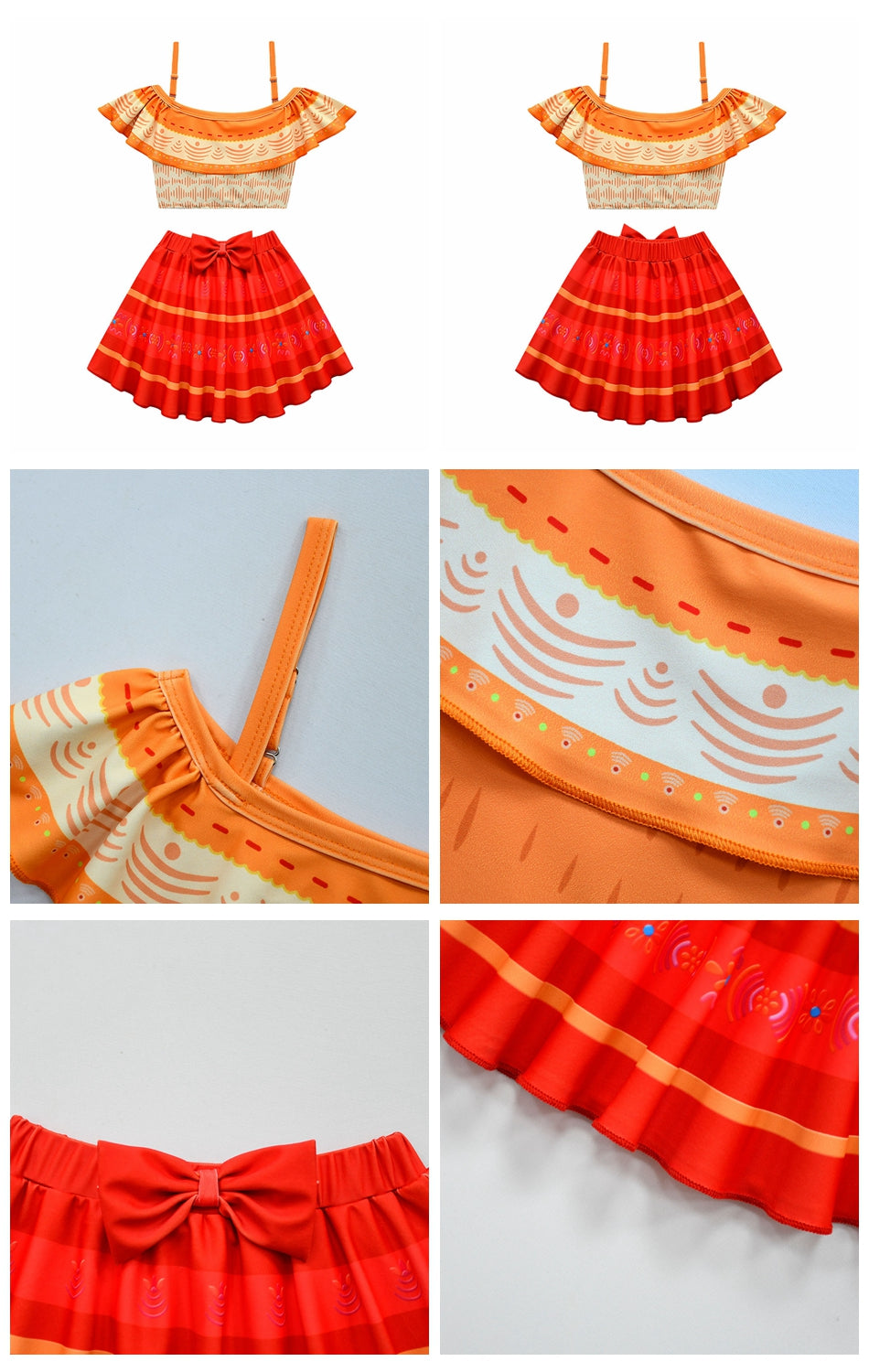 Moda Praia Conjunto Encanto Disney Kids