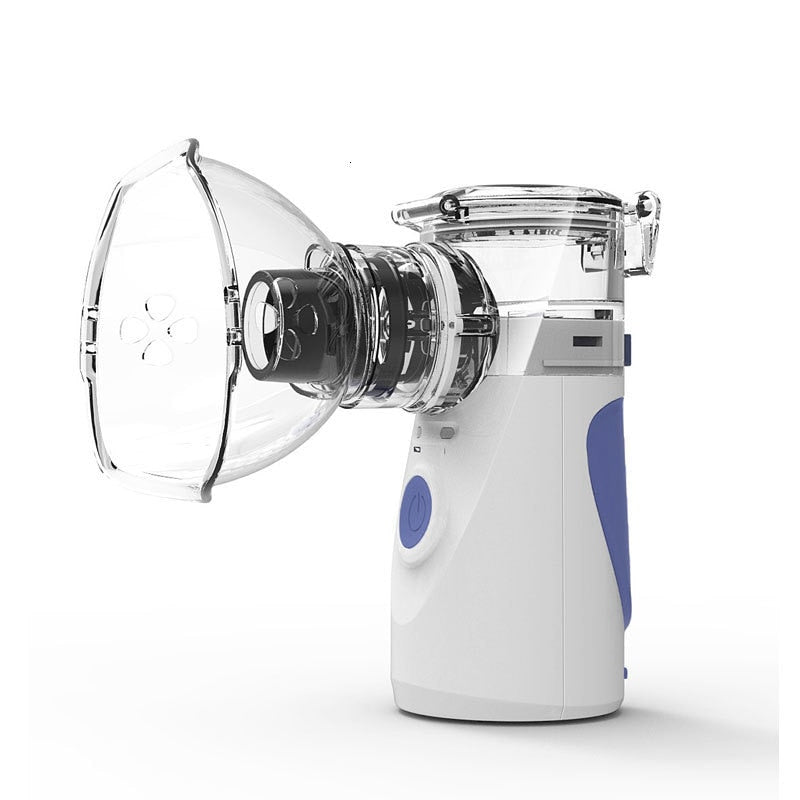 Mini Nebulizador (Inalador) Portátil Infantil e Adulto - Silencioso Ultrassônico e Recarregável