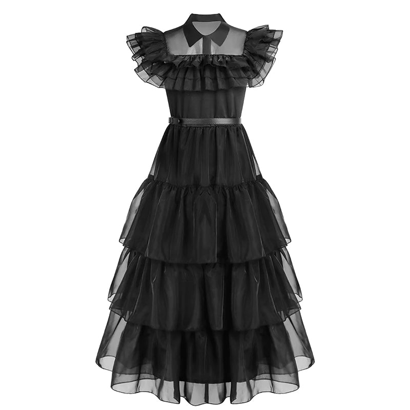 Wandinha Addams Vestido - Wednesday