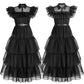 Wandinha Addams Vestido - Wednesday