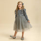 Vestido Belle Kids Prata