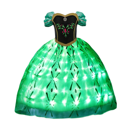 Vestido Anna Frozen Iluminada