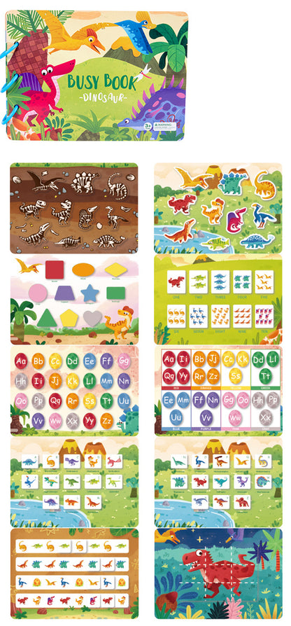 Livro Calm Book Montessoriano Reutilizável - Promoção 50% off