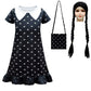 Wandinha Addams Vestido Preto - Wednesday