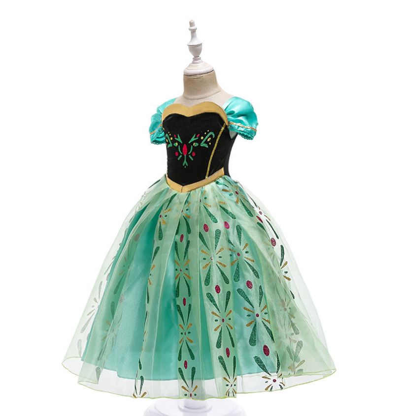 Fantasia Princesa Ana Frozen Luxo