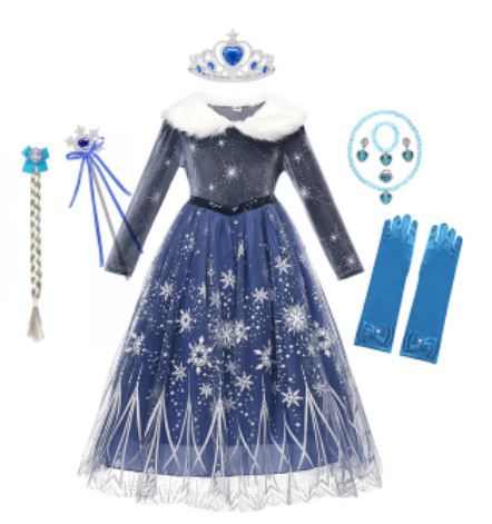 Fantasia Princesa Elsa Frozen Supreme