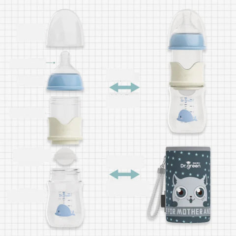 Aquecedor + Mamadeira Prática Flash Portátil Noturno 3 segundos - Top Tech